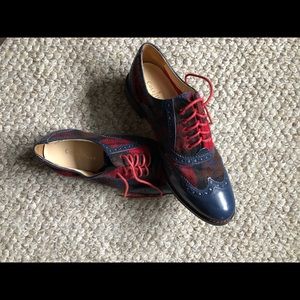 Cole Haan Plaid Oxford